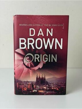 Origin Hardcover Coffee Table Book in Crimson